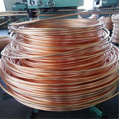 Кондукция жары трубы 0.1mm-20mm трубки меди HVAC C11000 прямая медная